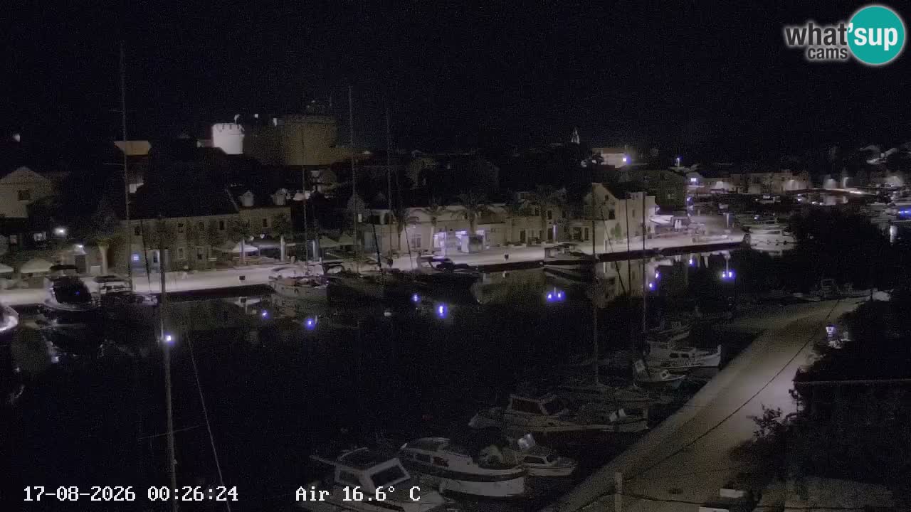 Livecam Hvar Vrboska marina | Île de Hvar | Dalmatia