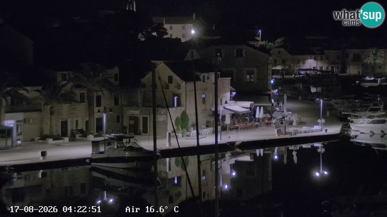 Livecam Hvar Vrboska marina | Île de Hvar | Dalmatia
