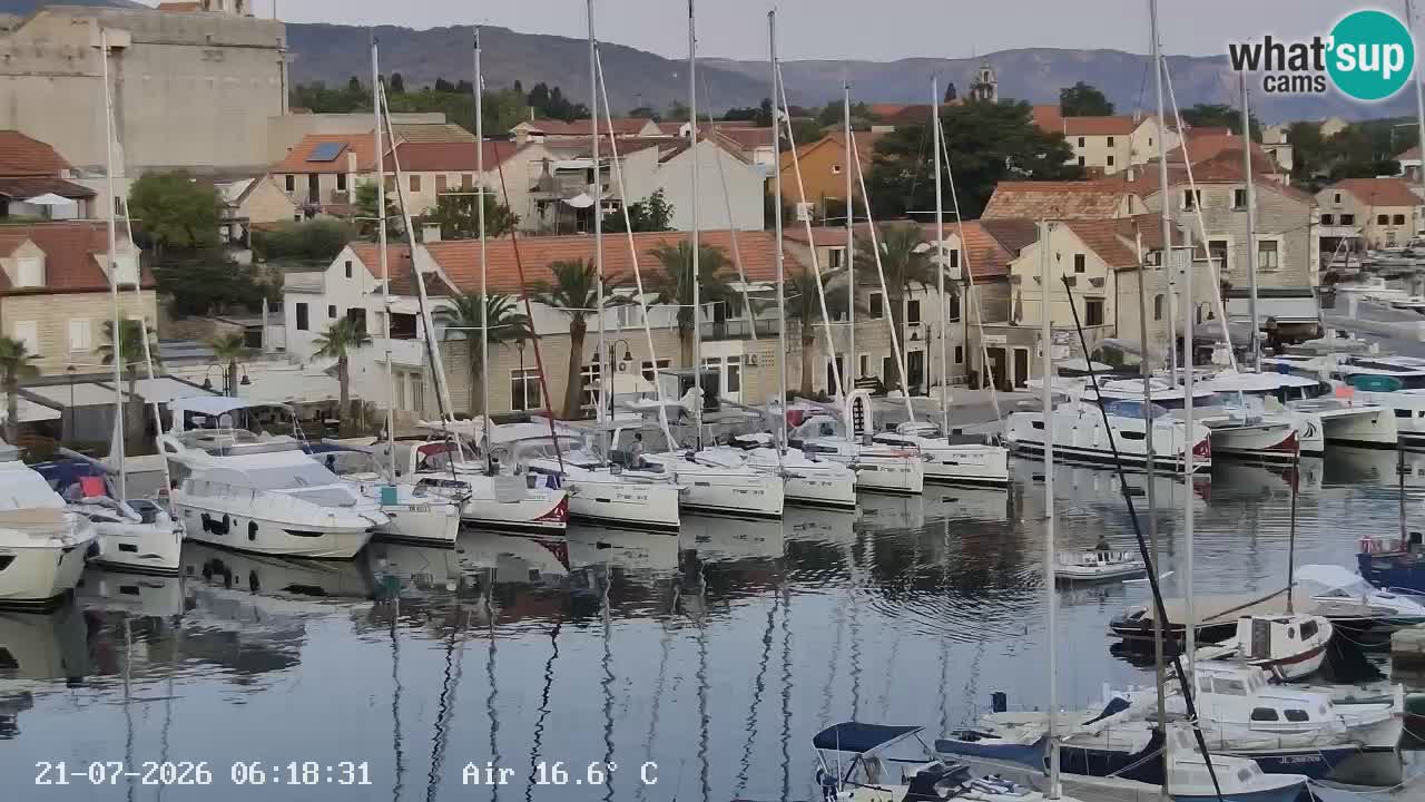 Webcam Hvar Vrboska marina | Dalmazia