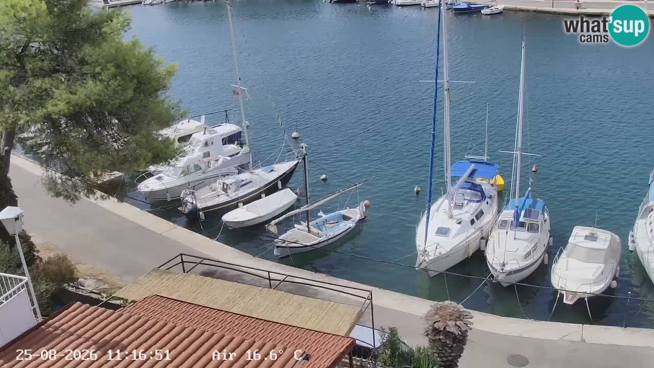 Livecam Vrboska marina | Hvar island | Dalmatia