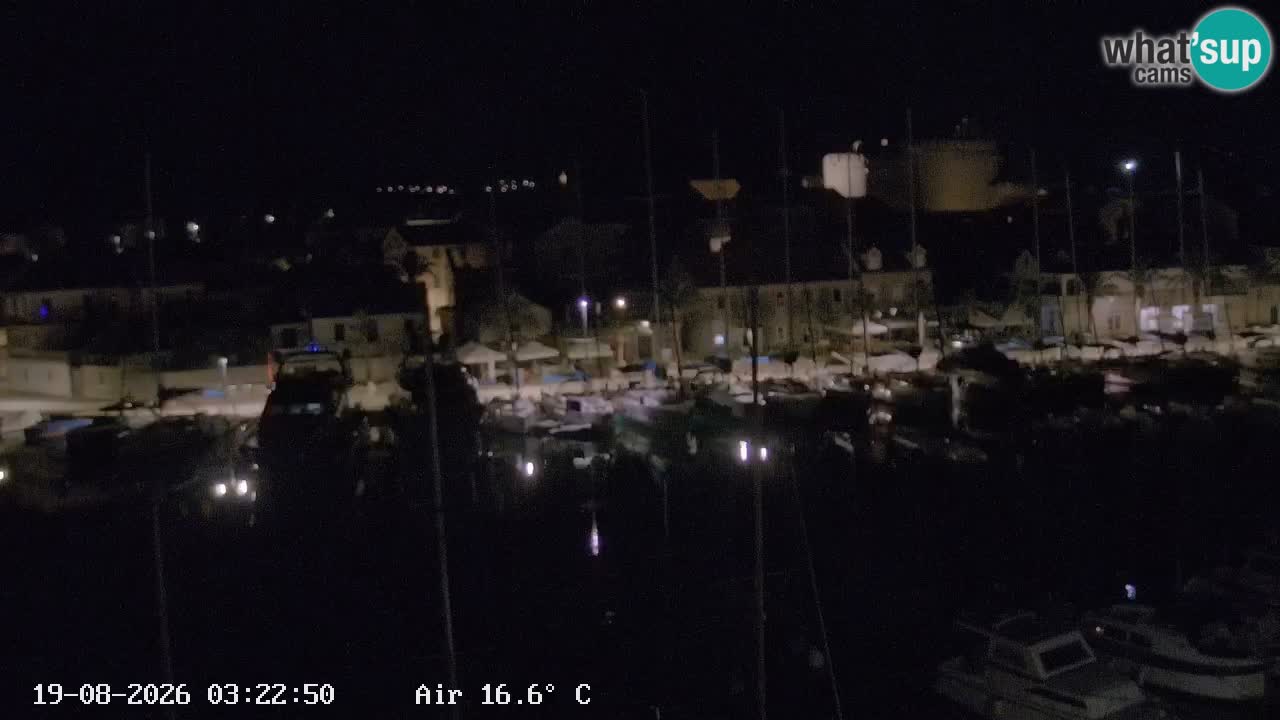 Webcam Vrboska marina | Hvar Insel | Dalmatien
