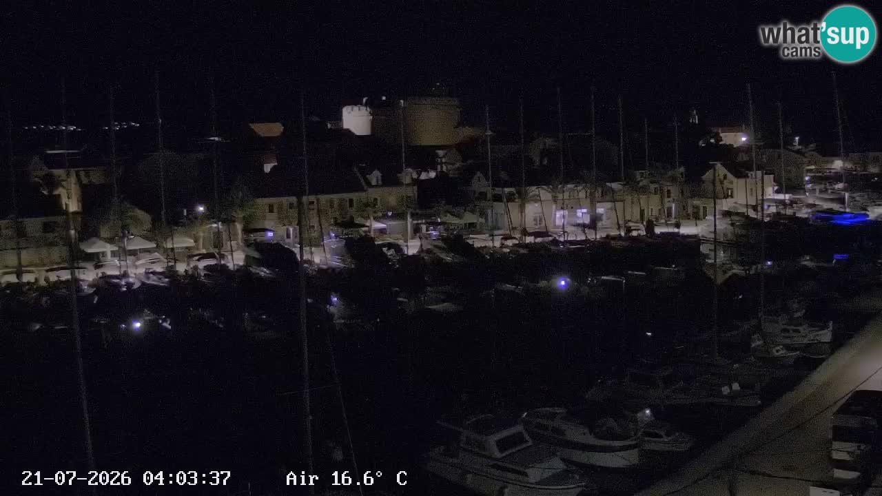 Webcam Vrboska marina | Hvar Insel | Dalmatien