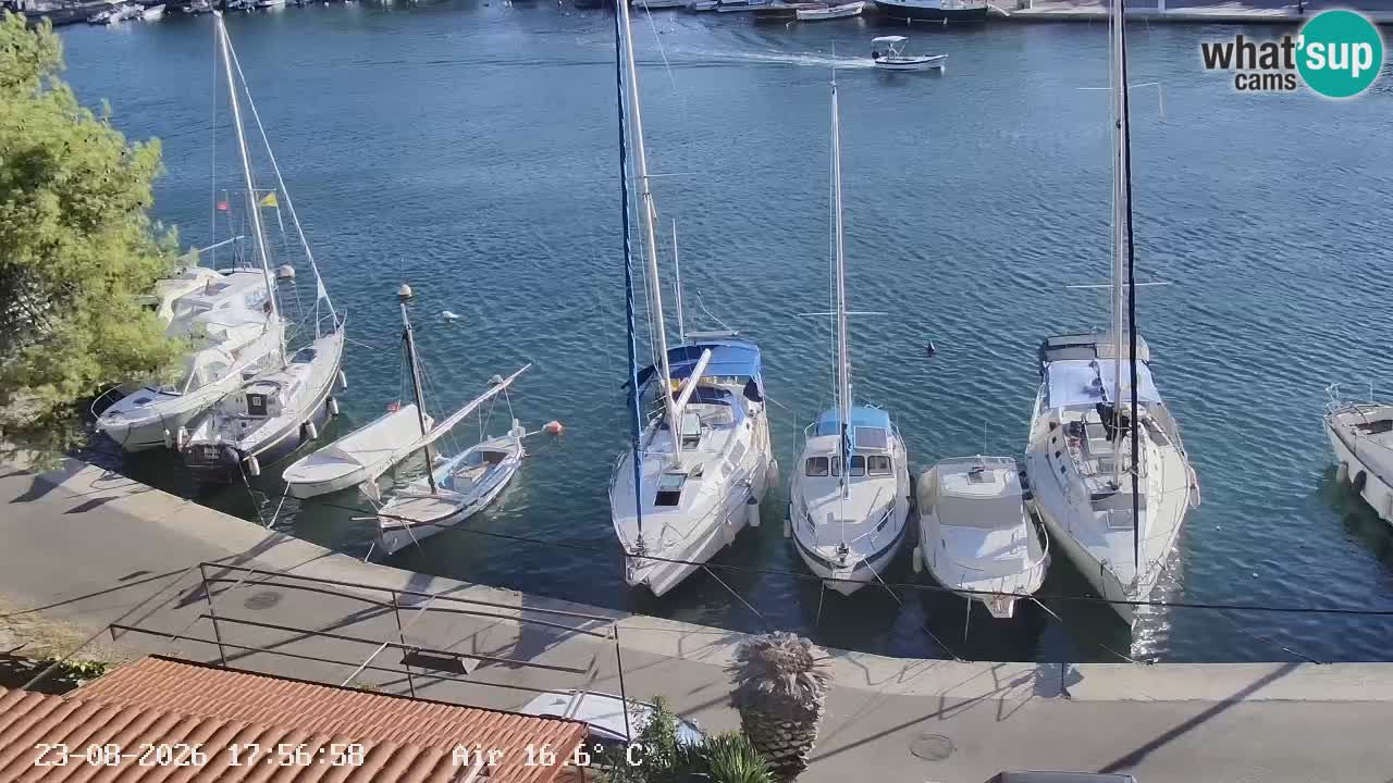 Livecam Vrboska marina | Hvar island | Dalmatia