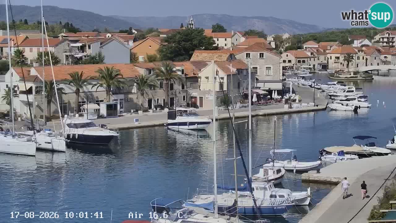 Webcam Hvar Vrboska marina | Dalmazia