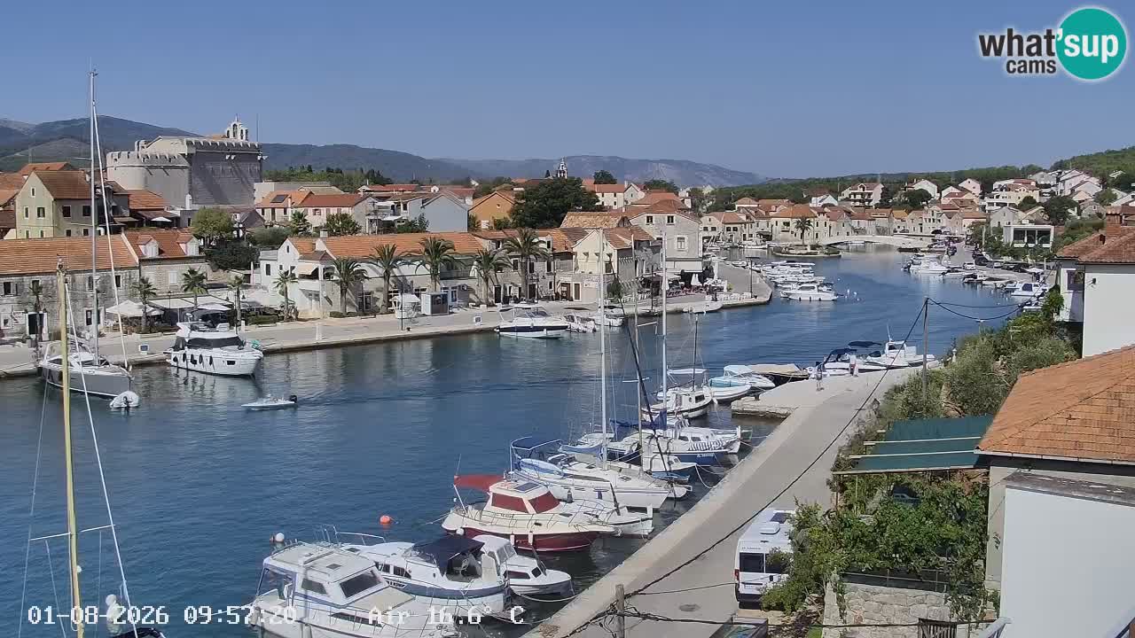 Web kamera Hvar Vrboska marina | otok Hvar | Dalmacija