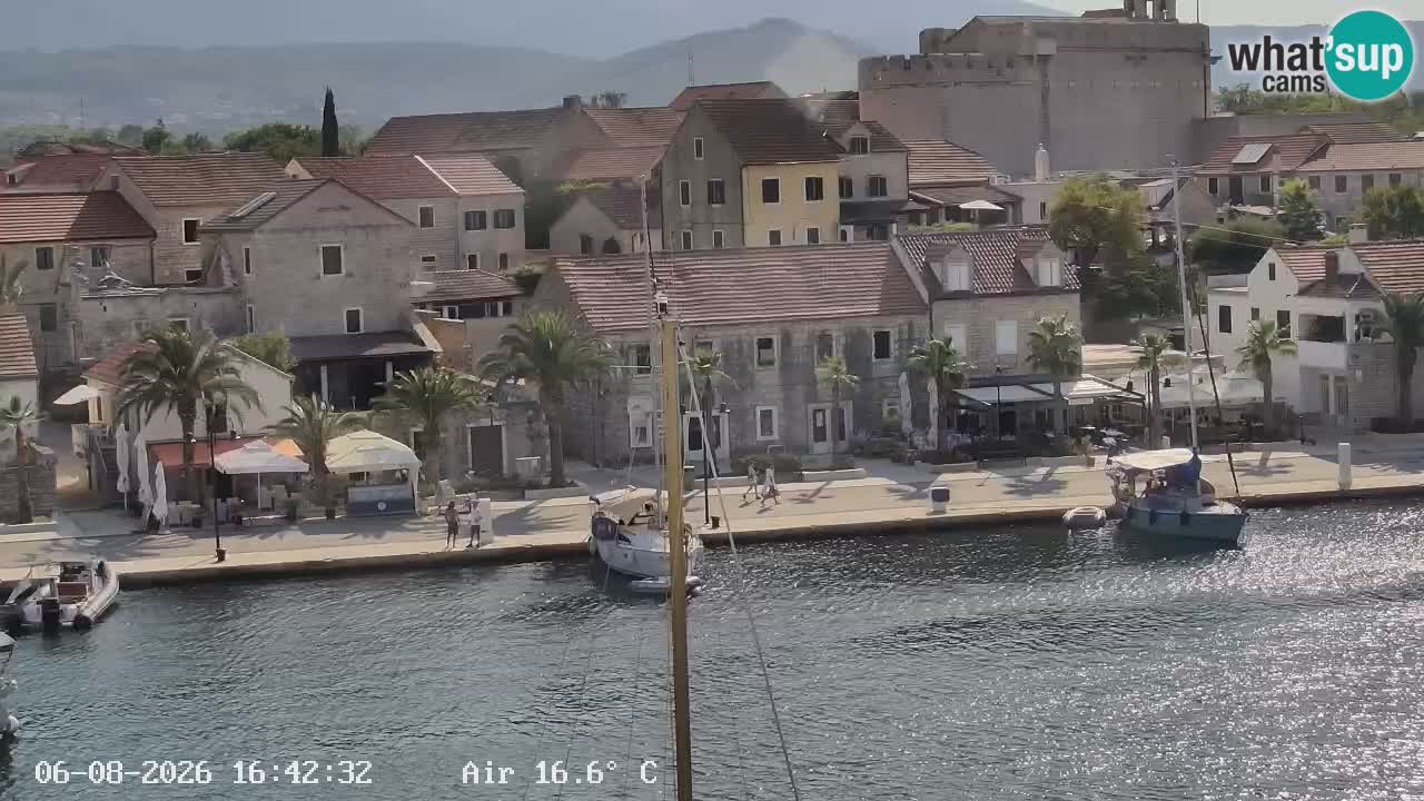 Webcam Vrboska marina | Hvar Insel | Dalmatien