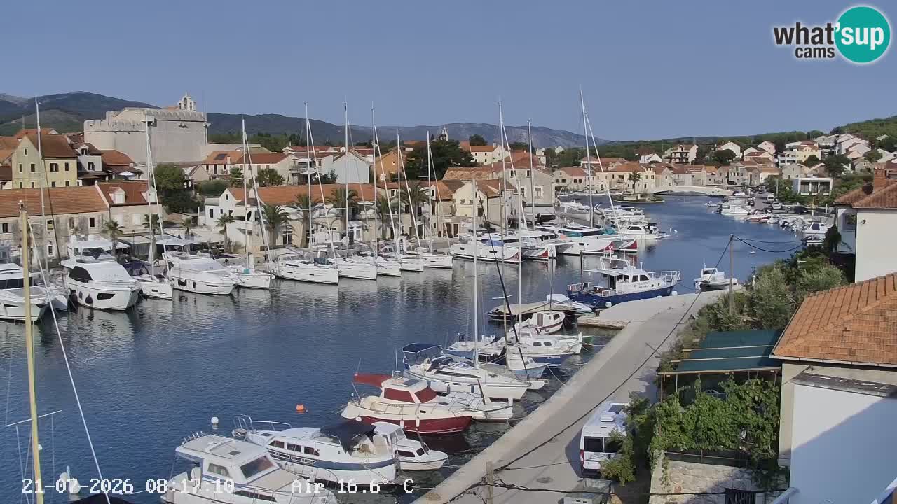 Web kamera Hvar Vrboska marina | otok Hvar | Dalmacija