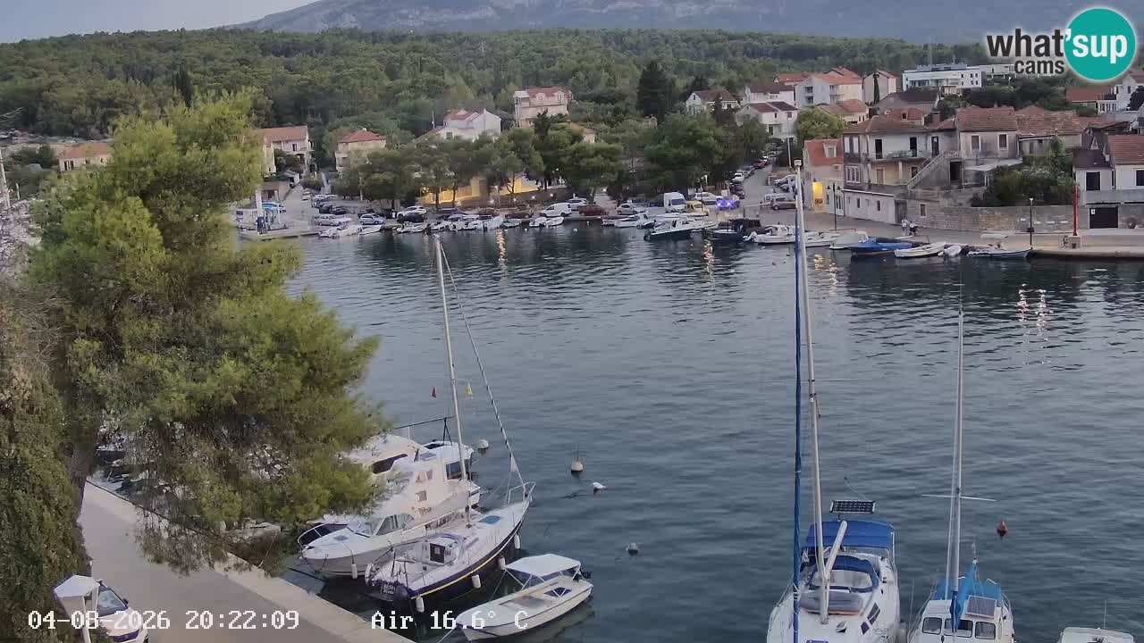 Livecam Vrboska marina | Hvar island | Dalmatia