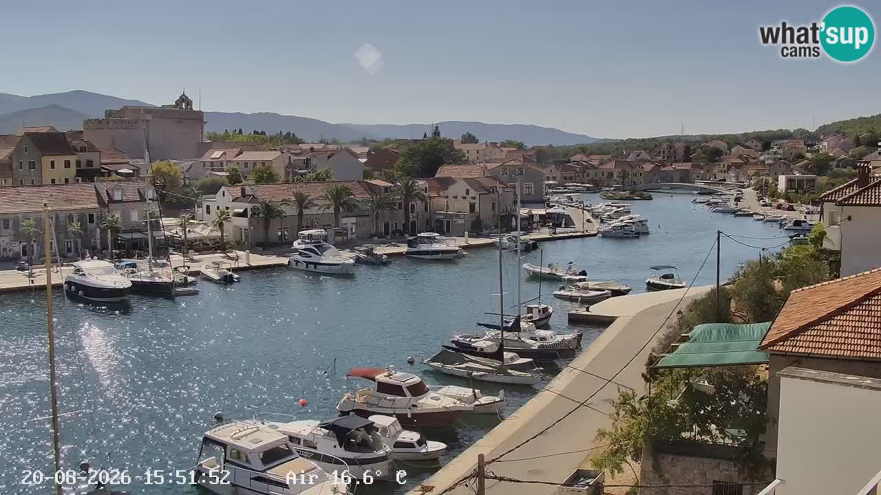 Livecam Hvar Vrboska marina | Île de Hvar | Dalmatia