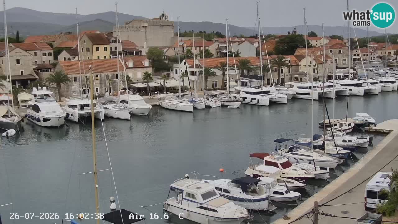 Webcam Hvar Vrboska marina | Dalmazia