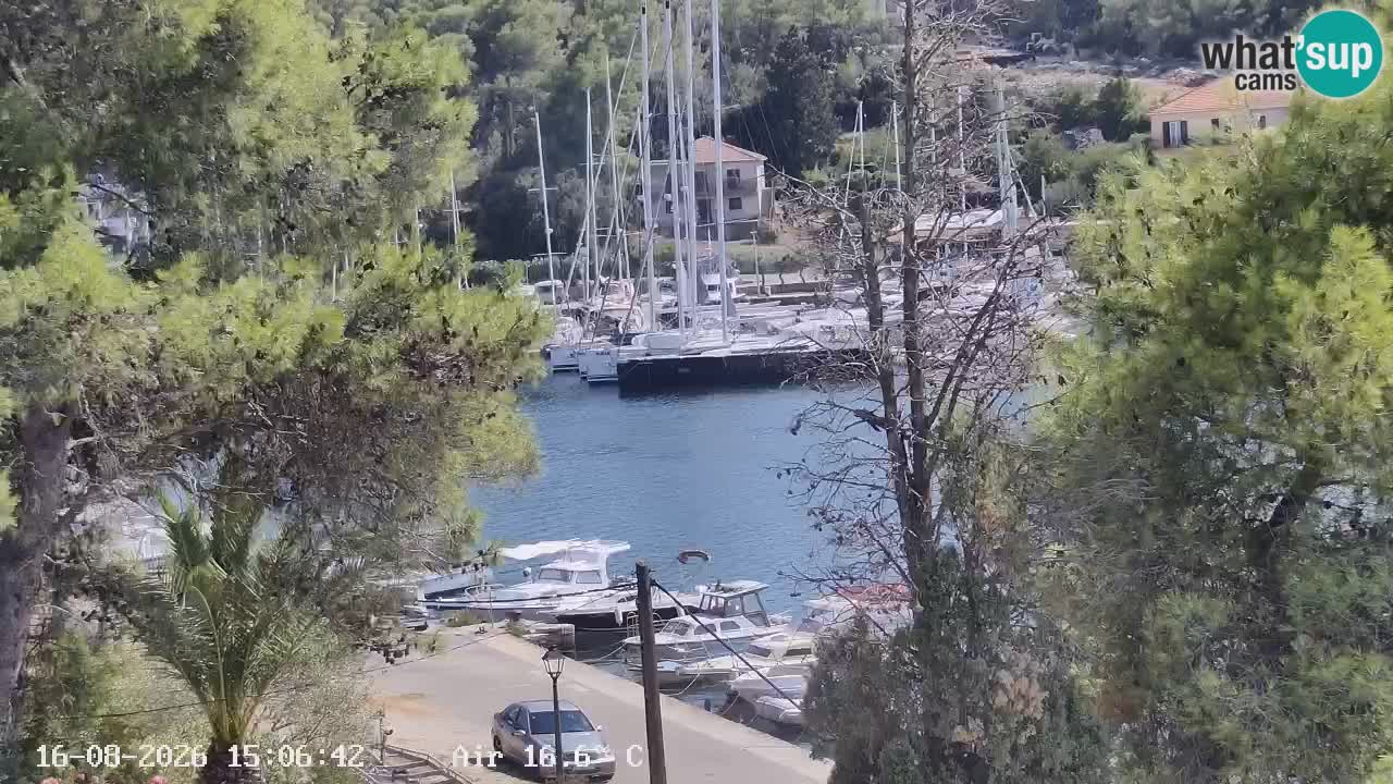 Livecam Hvar Vrboska marina | Île de Hvar | Dalmatia
