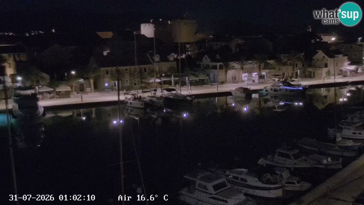 Livecam Vrboska marina | Hvar island | Dalmatia