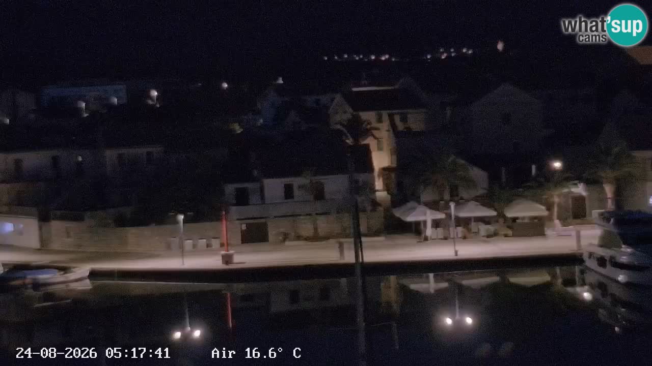 Webcam Vrboska marina | Hvar Insel | Dalmatien