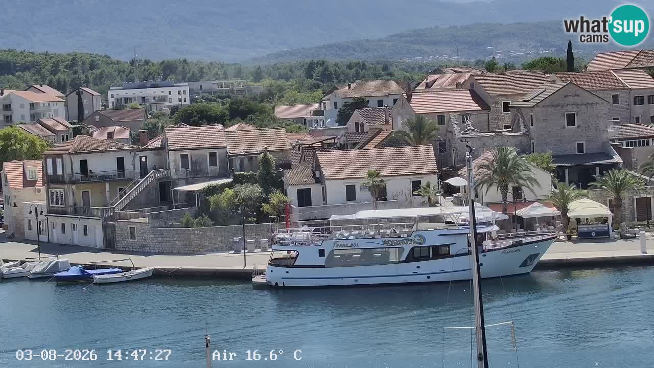 Webcam Vrboska marina | Hvar Insel | Dalmatien