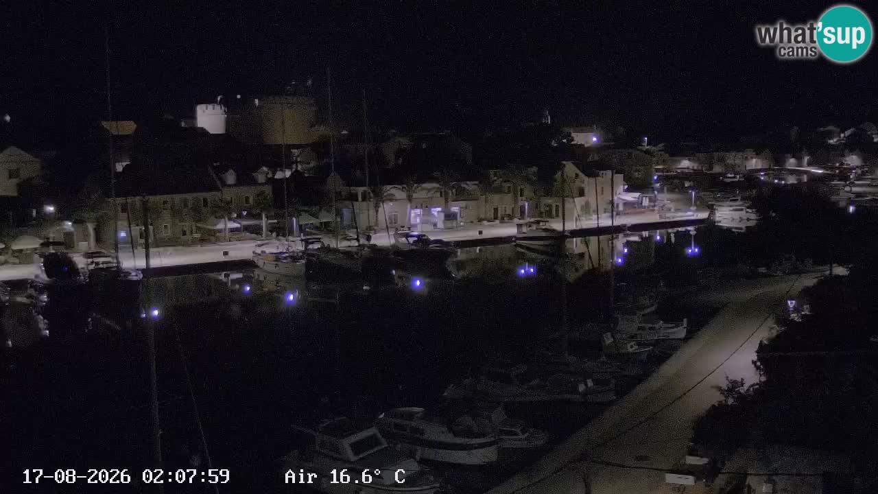 Livecam Vrboska marina | Hvar island | Dalmatia