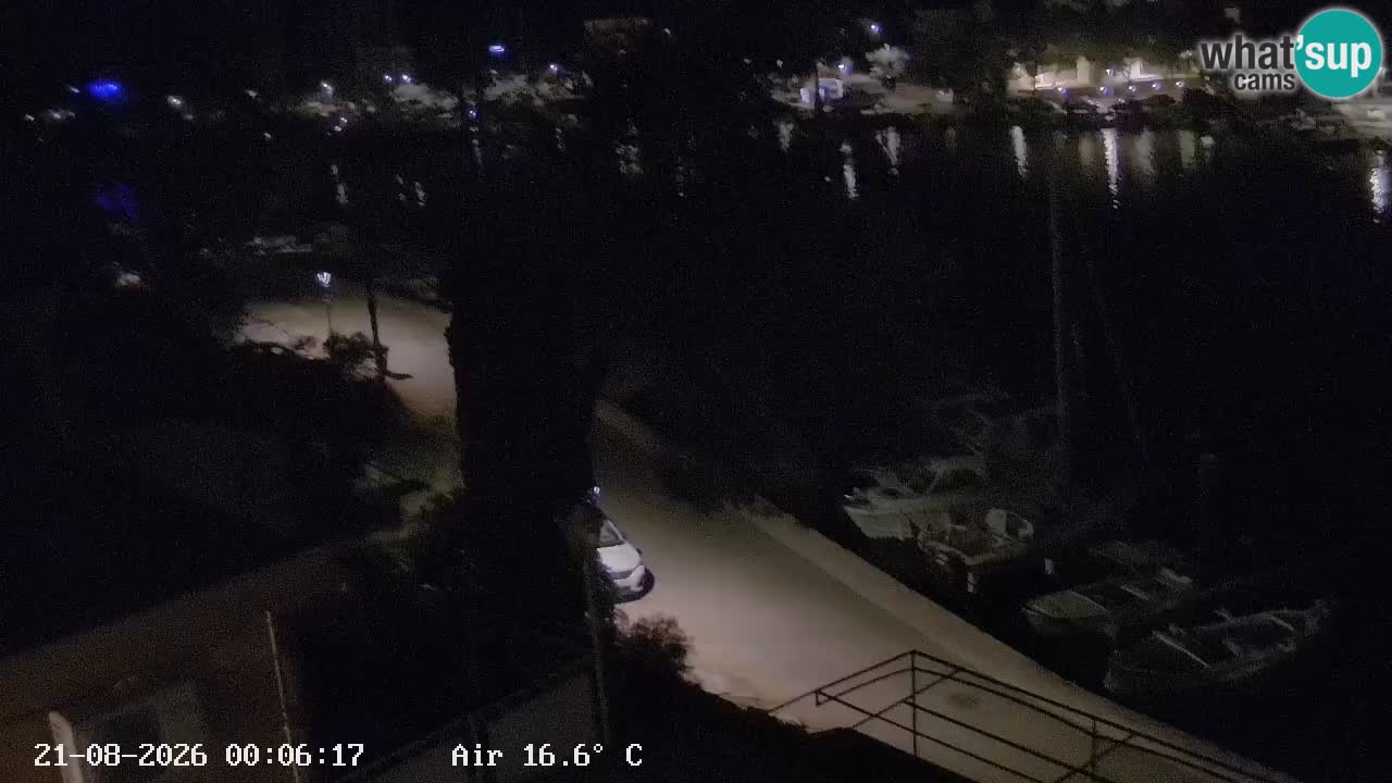 Livecam Hvar Vrboska marina | Île de Hvar | Dalmatia