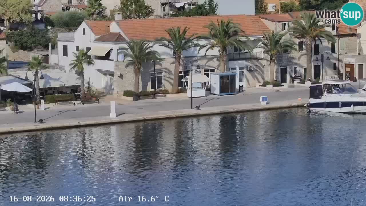 Webcam Vrboska marina | Hvar Insel | Dalmatien