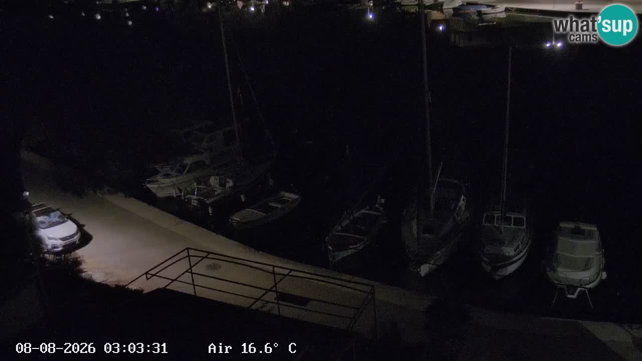 Webcam Vrboska marina | Hvar Insel | Dalmatien