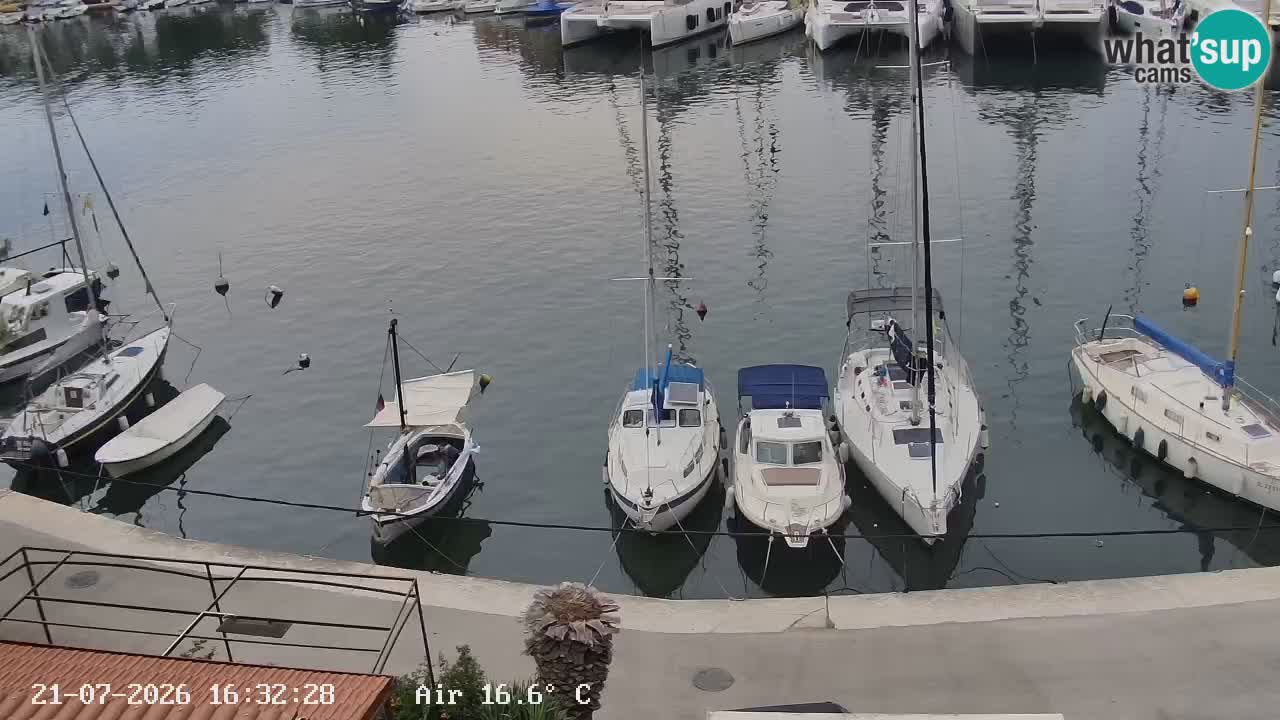 Webcam Hvar Vrboska marina | Dalmazia