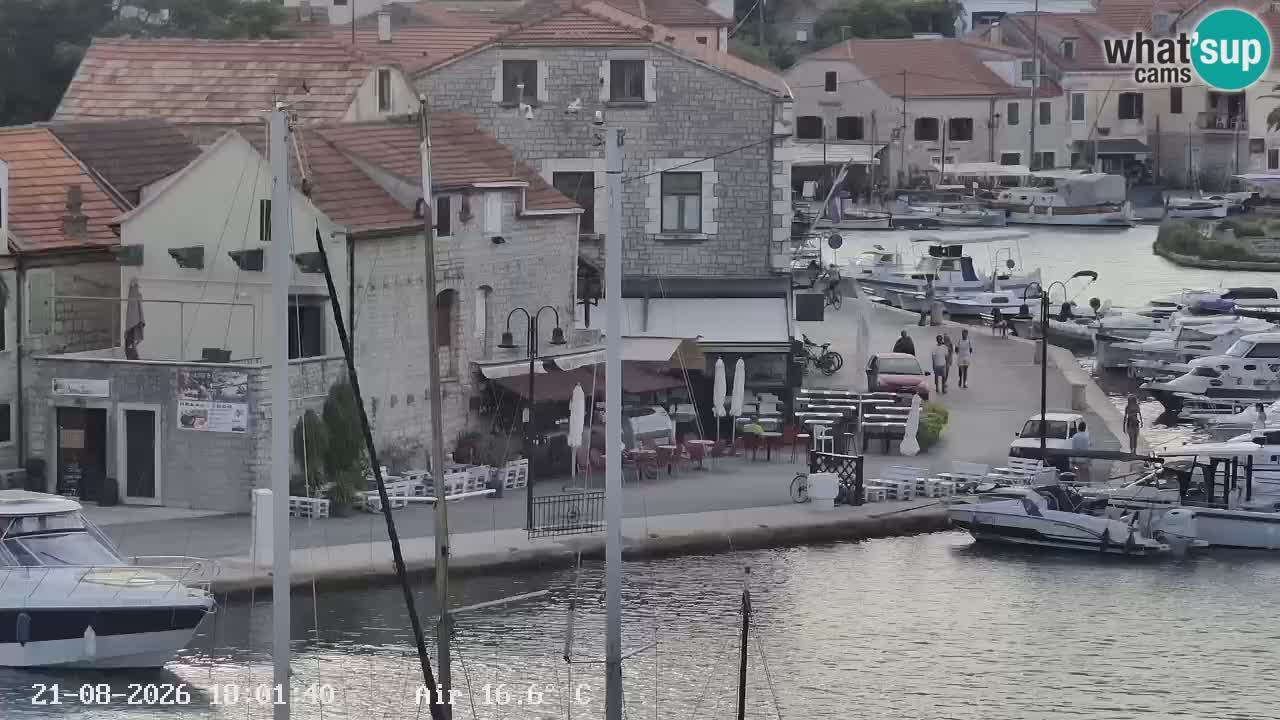 Livecam Vrboska marina | Hvar island | Dalmatia