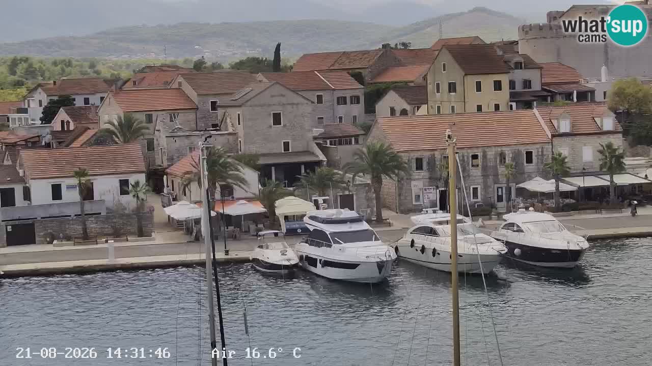 Web kamera Hvar Vrboska marina | otok Hvar | Dalmacija