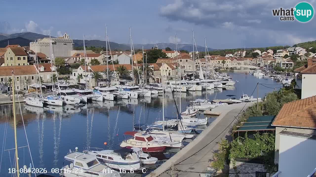 Web kamera Hvar Vrboska marina | otok Hvar | Dalmacija