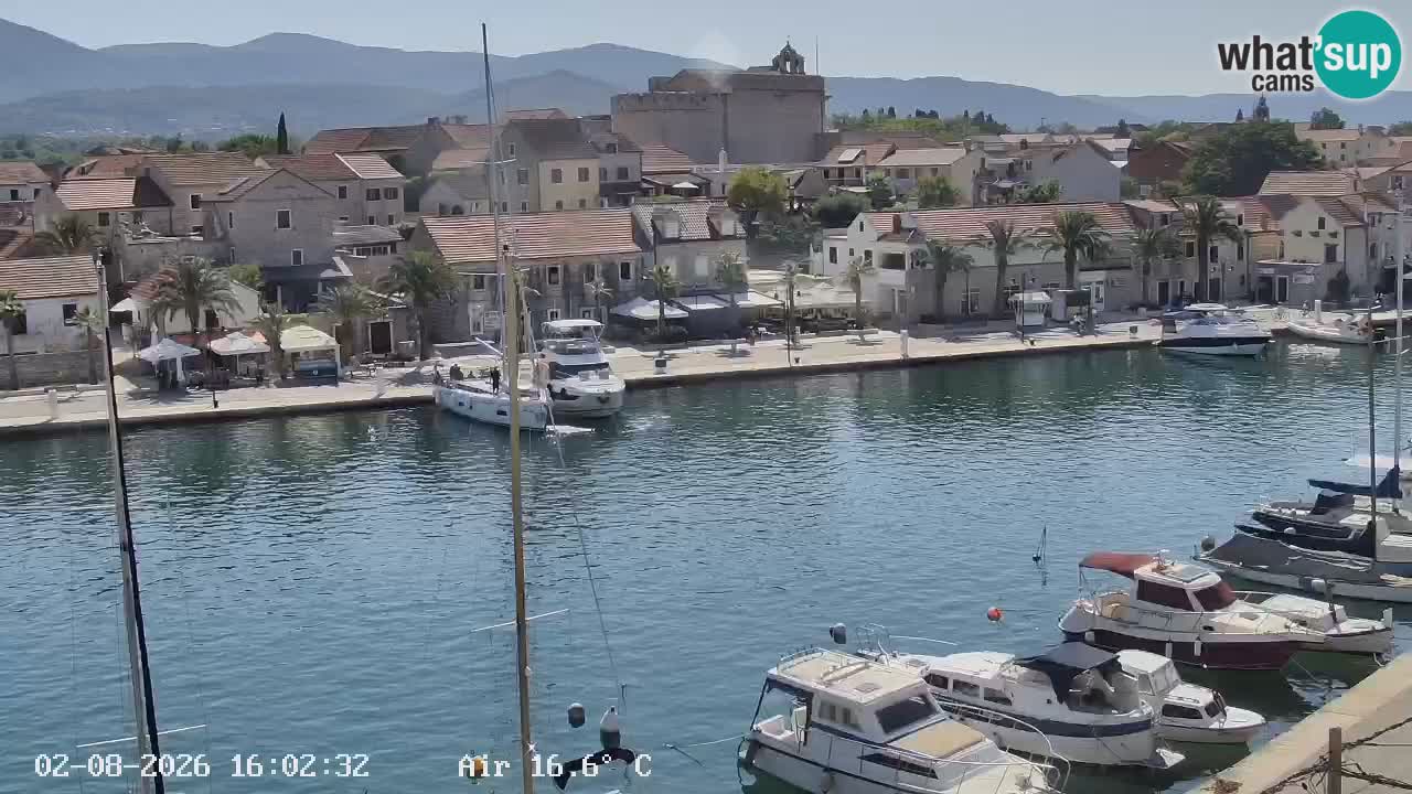 Livecam Hvar Vrboska marina | Île de Hvar | Dalmatia