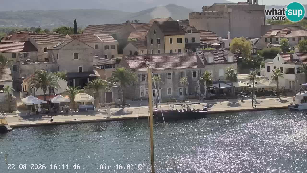 Livecam Vrboska marina | Hvar island | Dalmatia
