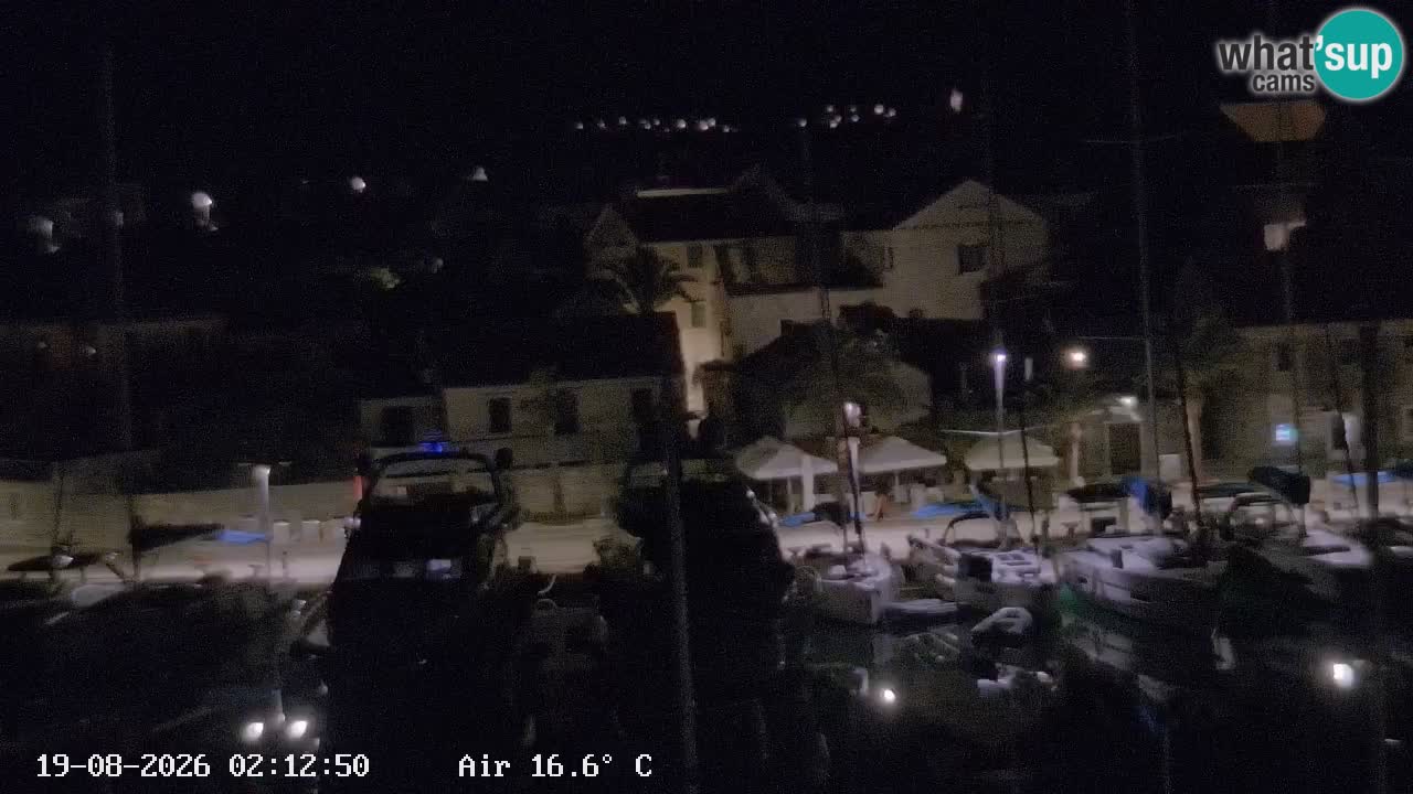 Webcam Vrboska marina | Hvar Insel | Dalmatien