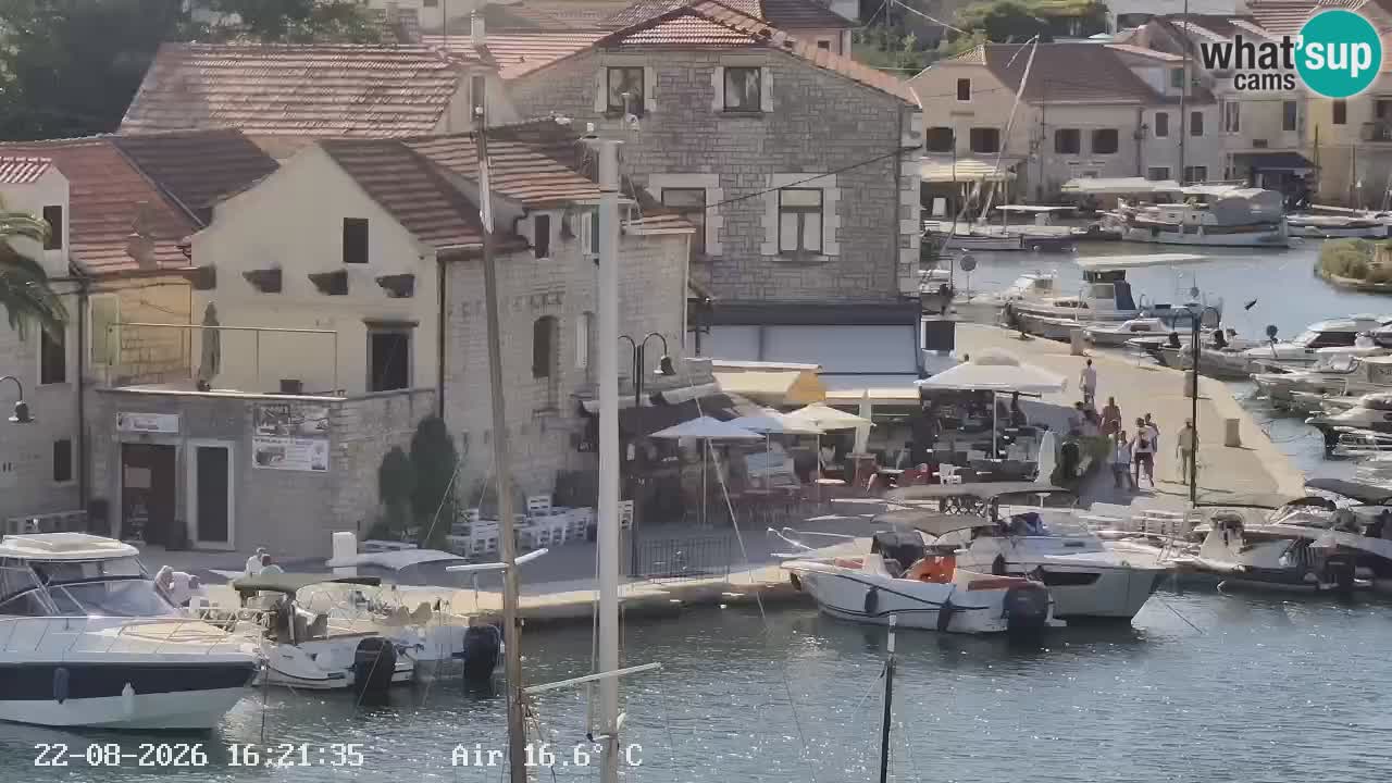 Livecam Vrboska marina | Hvar island | Dalmatia