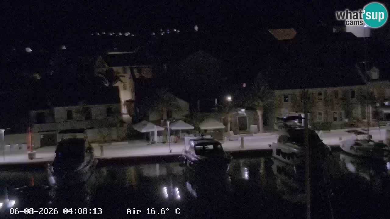 Livecam Hvar Vrboska marina | Île de Hvar | Dalmatia