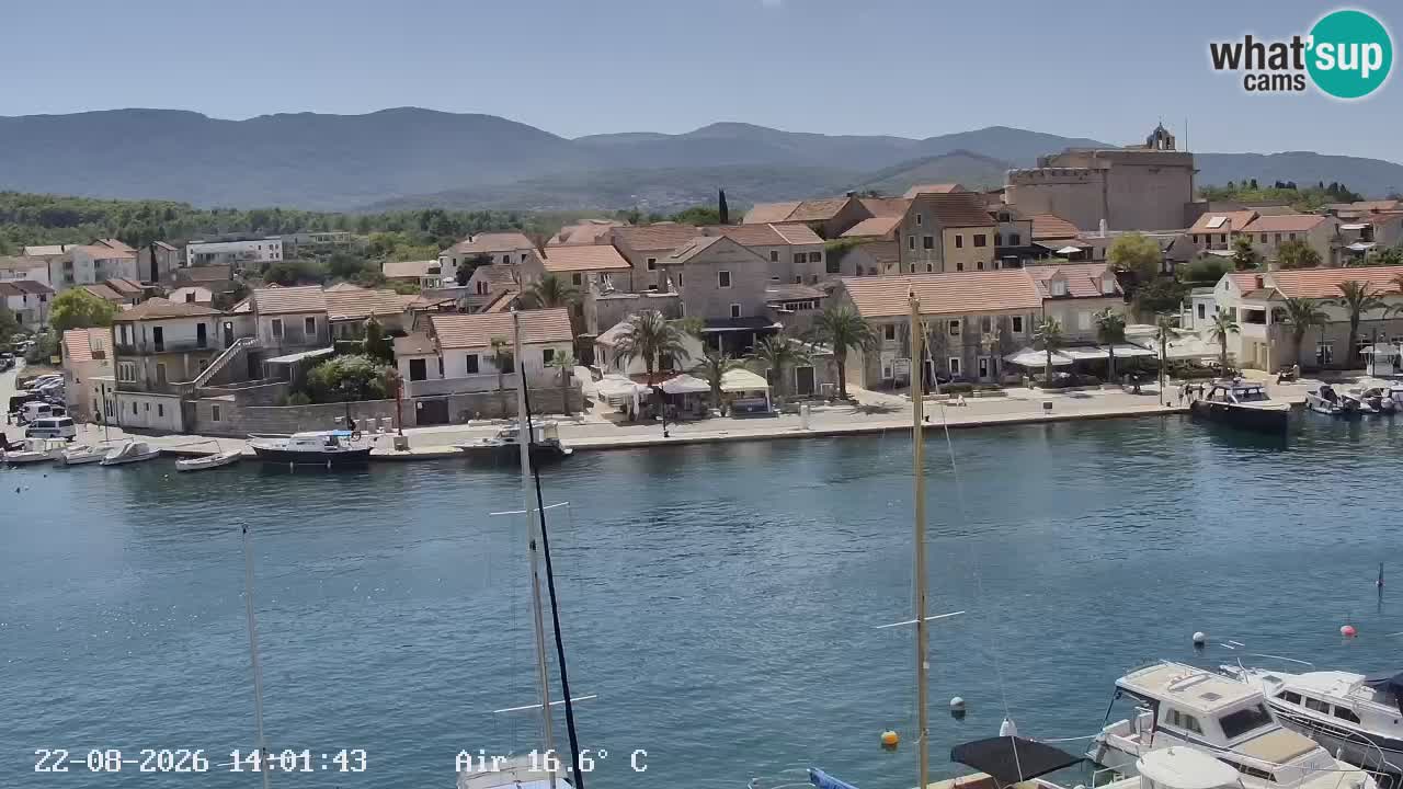 Web kamera Hvar Vrboska marina | otok Hvar | Dalmacija
