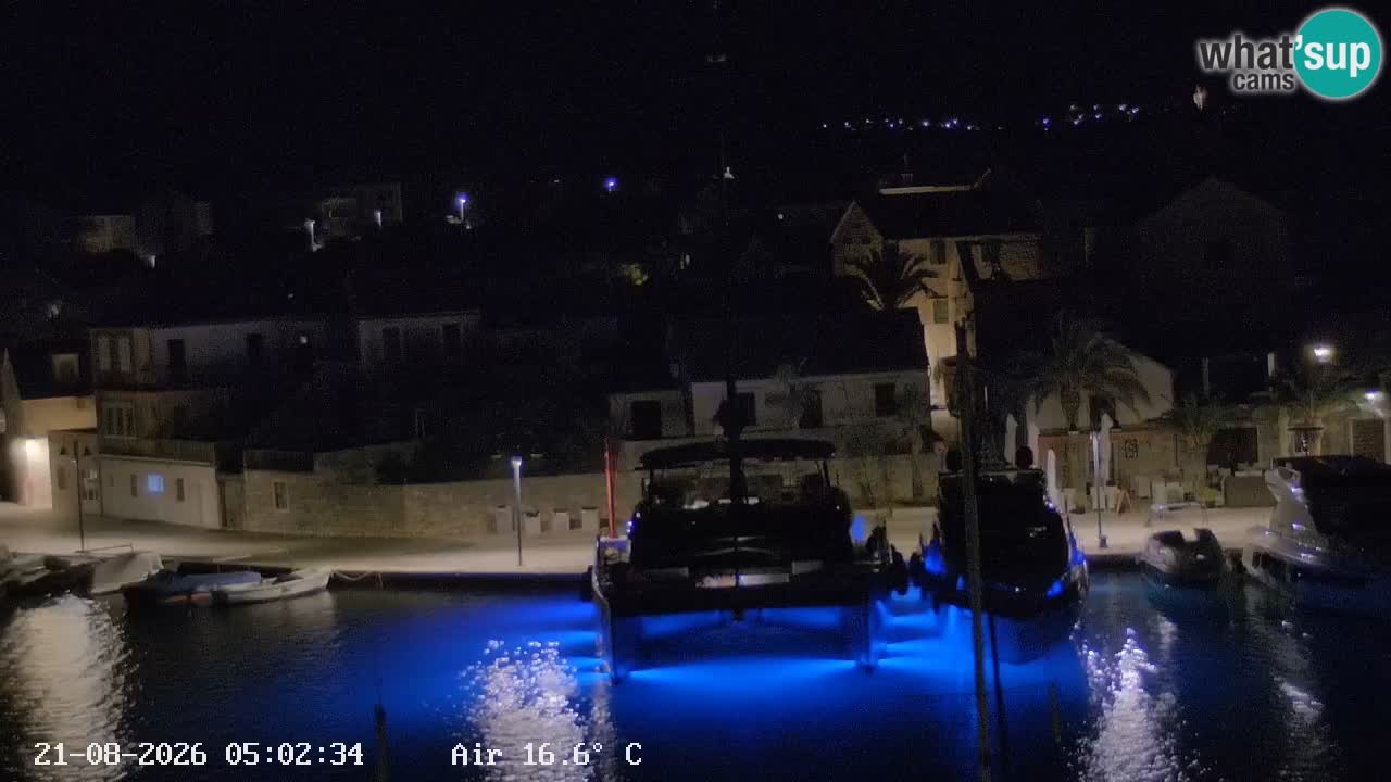 Web kamera Hvar Vrboska marina | otok Hvar | Dalmacija