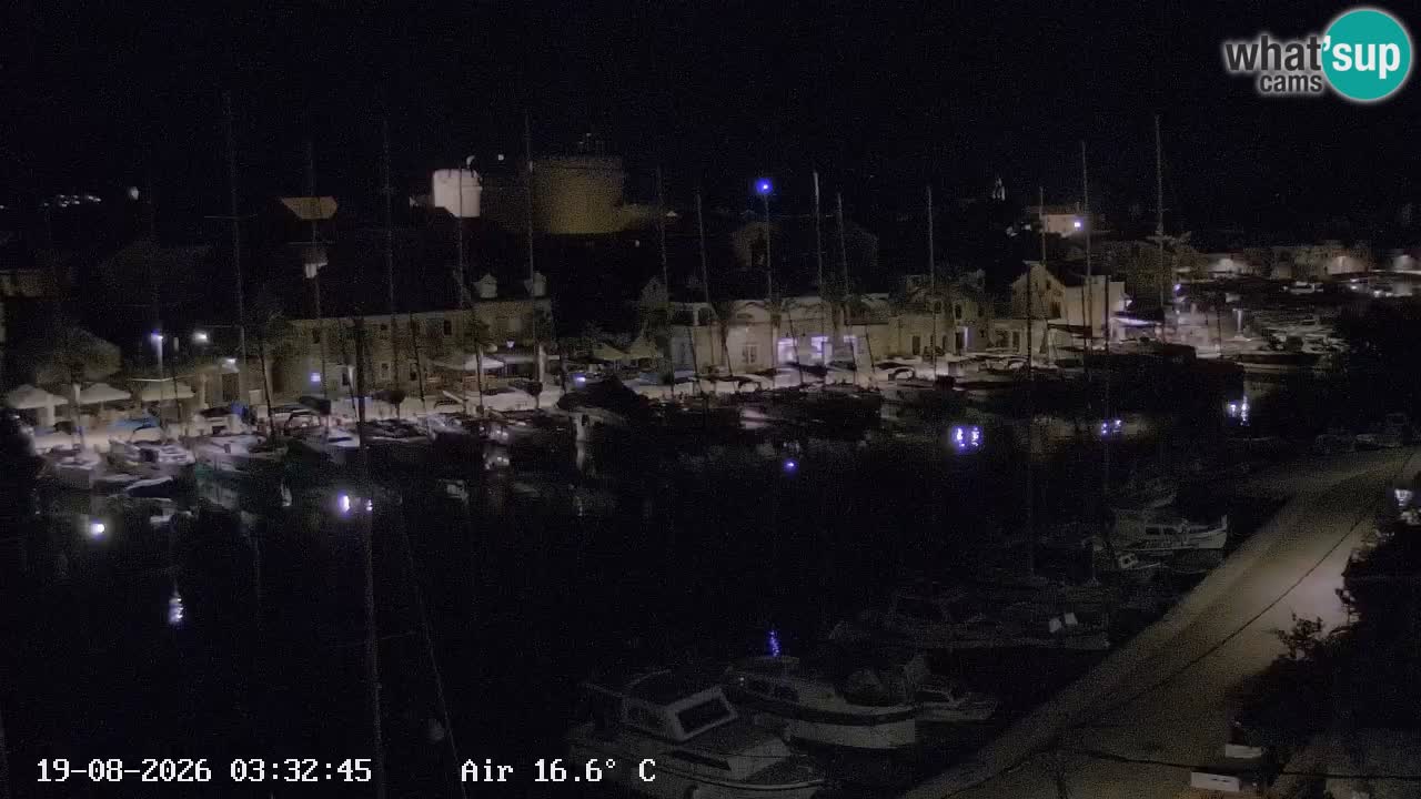 Livecam Vrboska marina | Hvar island | Dalmatia