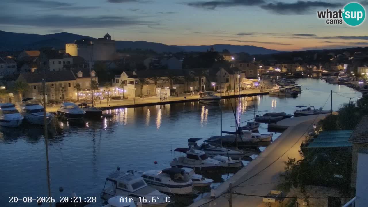 Livecam Vrboska marina | Hvar island | Dalmatia