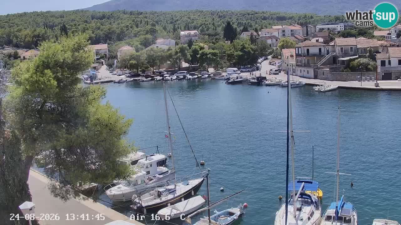 Webcam Vrboska marina | Hvar Insel | Dalmatien