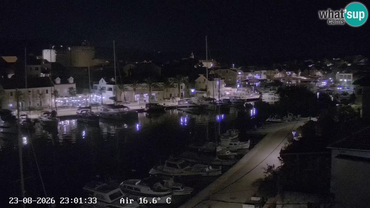 Livecam Vrboska marina | Hvar island | Dalmatia