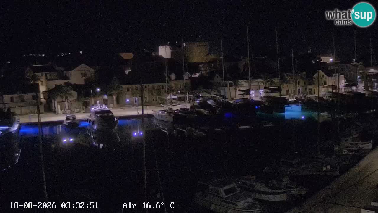 Livecam Hvar Vrboska marina | Île de Hvar | Dalmatia