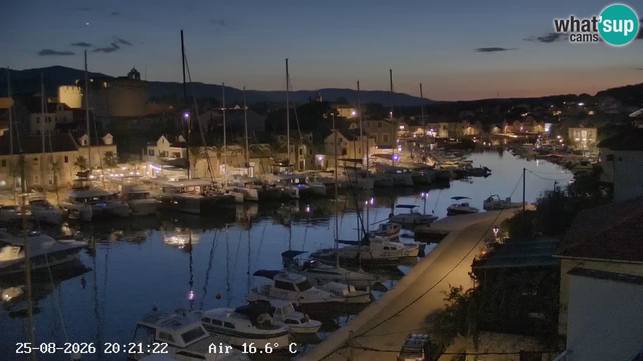 Web kamera Hvar Vrboska marina | otok Hvar | Dalmacija