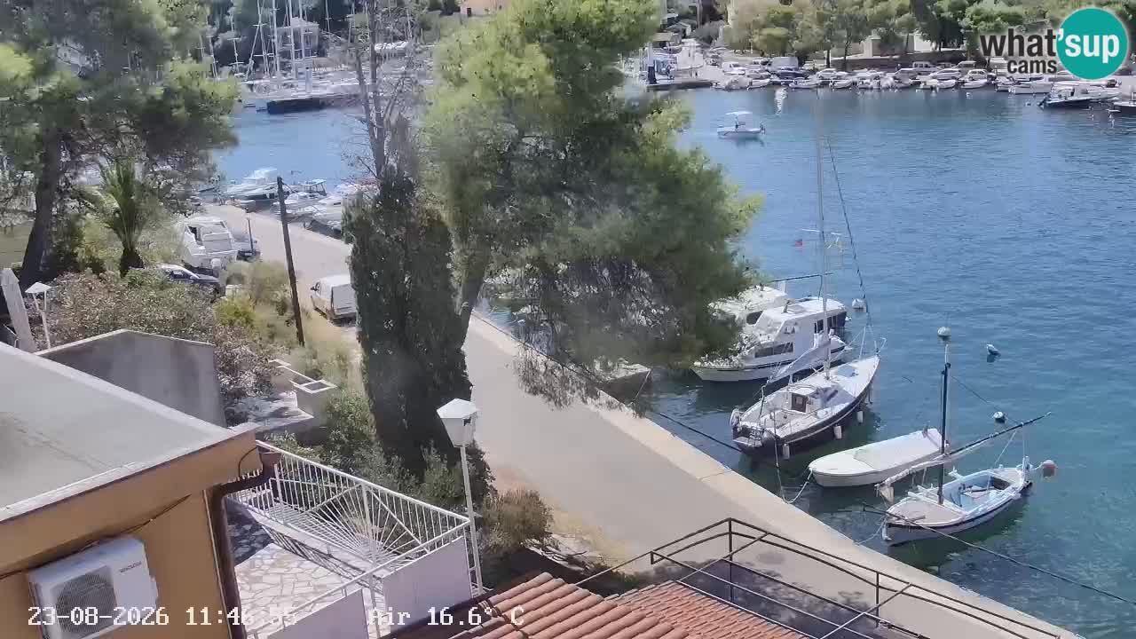 Webcam Vrboska marina | Hvar Insel | Dalmatien