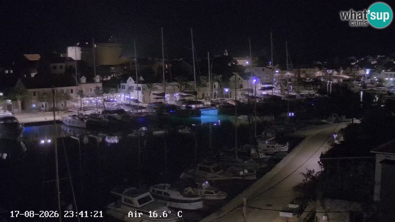 Webcam Vrboska marina | Hvar Insel | Dalmatien