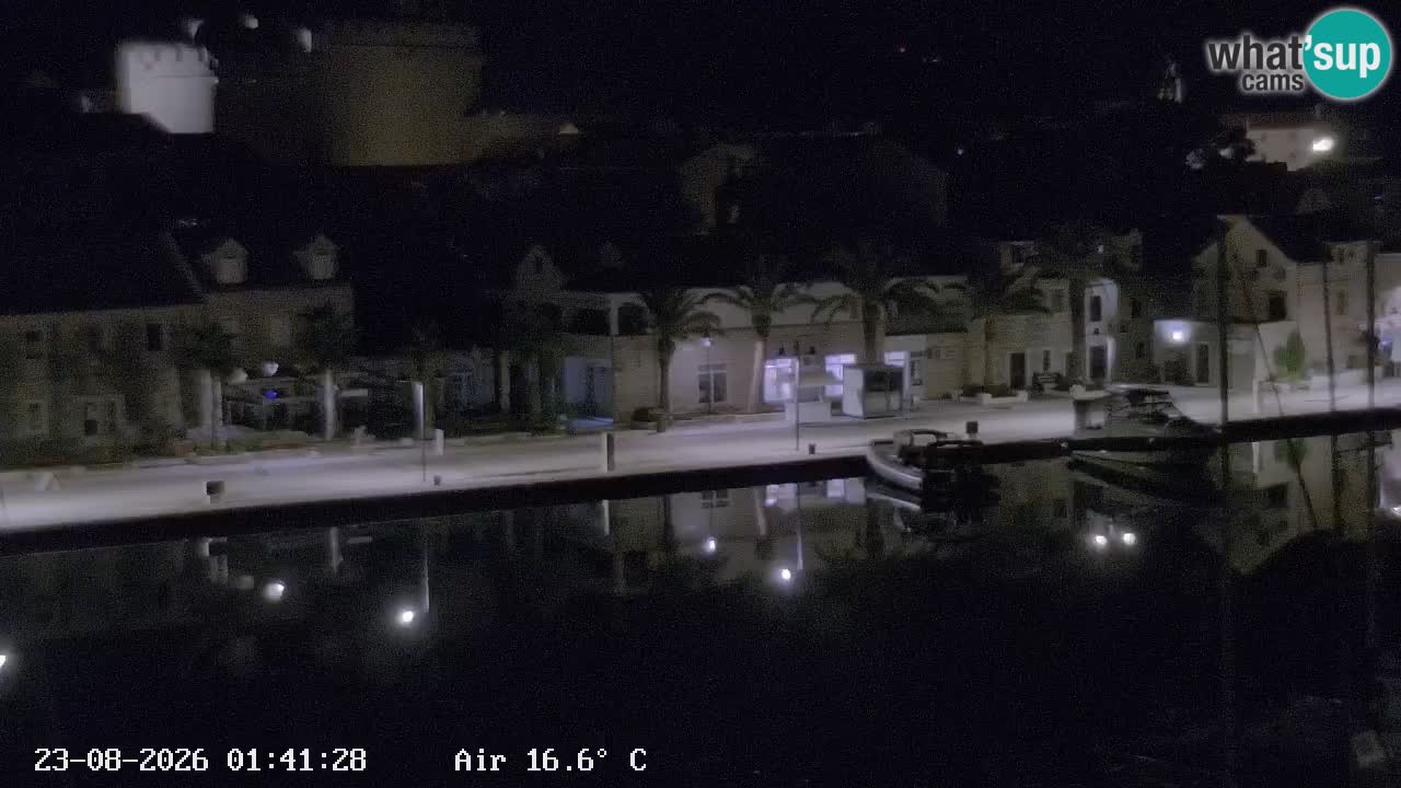 Webcam Vrboska marina | Hvar Insel | Dalmatien