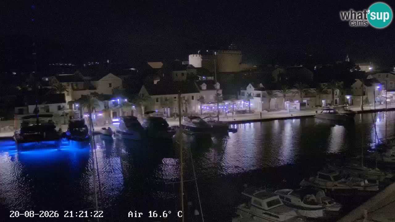 Webcam Vrboska marina | Hvar Insel | Dalmatien