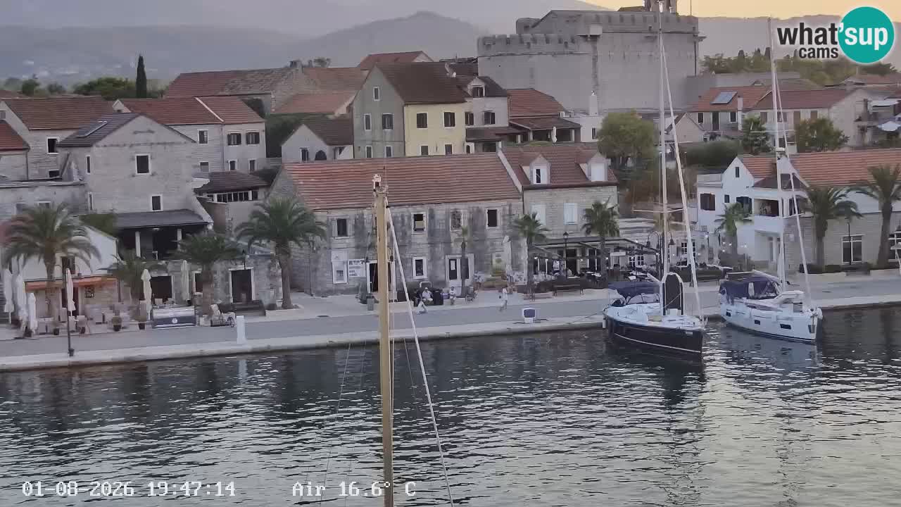 Webcam Hvar Vrboska marina | Dalmazia