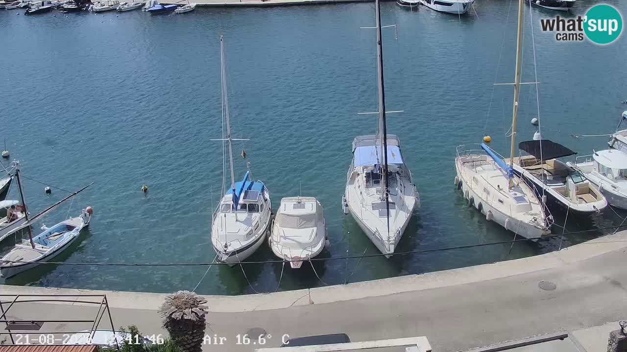 Livecam Hvar Vrboska marina | Île de Hvar | Dalmatia