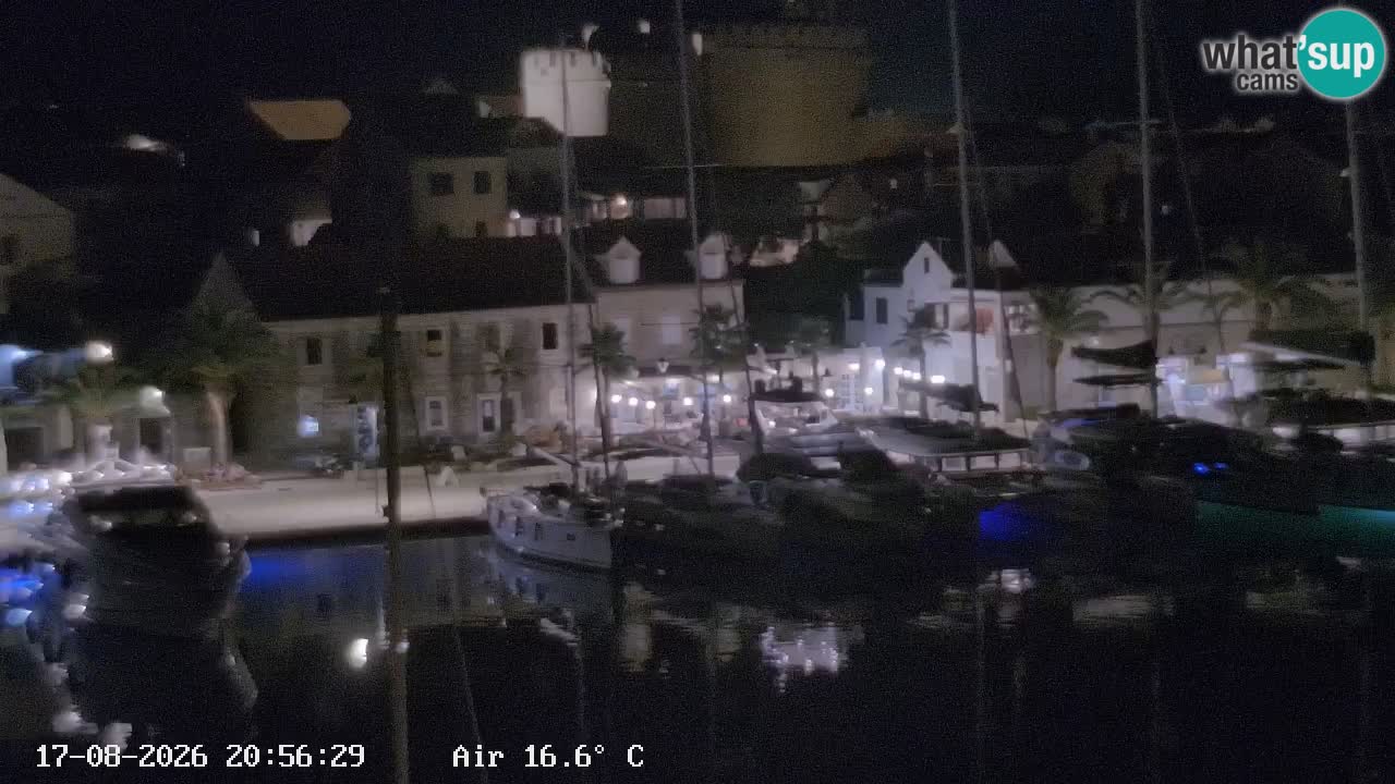 Webcam Vrboska marina | Hvar Insel | Dalmatien