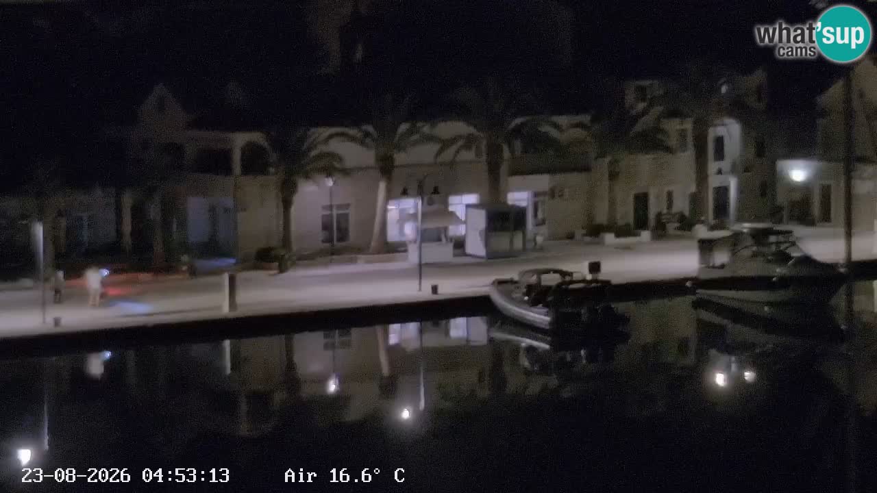 Webcam Vrboska marina | Hvar Insel | Dalmatien