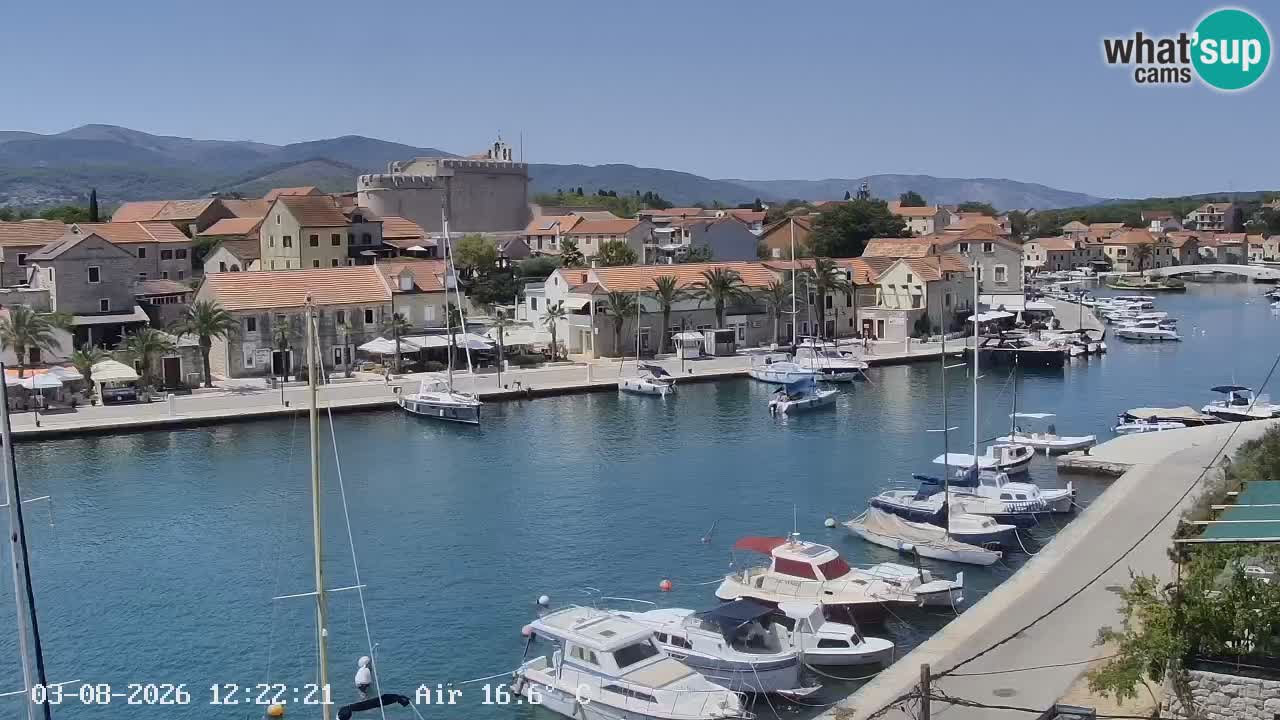 Webcam Hvar Vrboska marina | Dalmazia