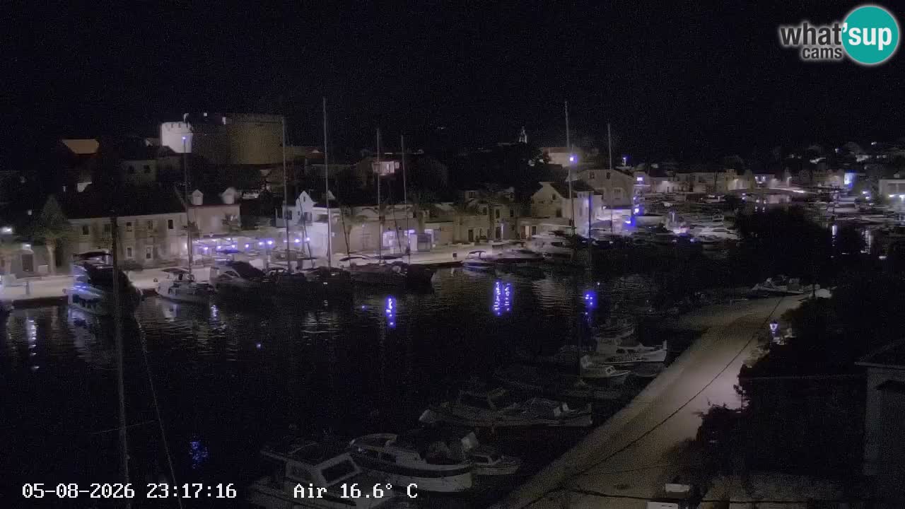 Web kamera Hvar Vrboska marina | otok Hvar | Dalmacija