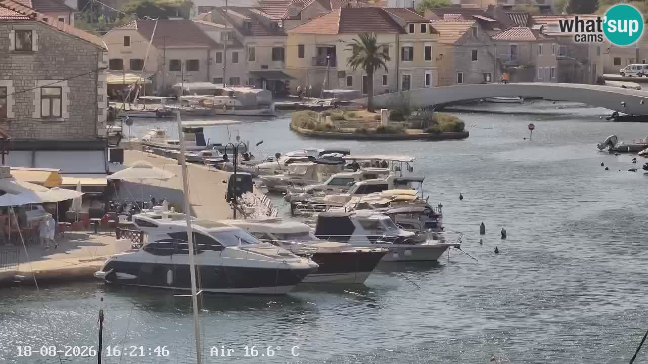 Livecam Vrboska marina | Hvar island | Dalmatia